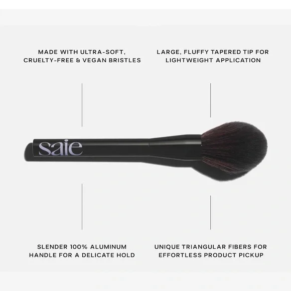 NWT Saie All-Over Powder Brush - Picture 2 of 5